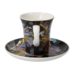 Чашка для эспрессо с блюдцем Fire in the Belly 100 мл