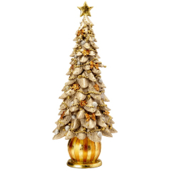 Фигурка "Золотая рождественская ель" 43 см