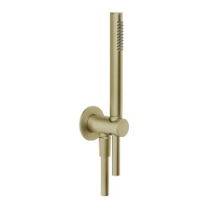 Комплект для душа Gessi Anello 63329.727, без смесителя, матовая латунь
