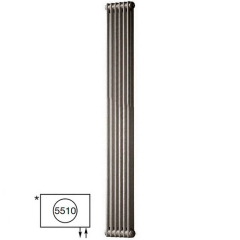 Радиатор Zehnder Charleston 2180-6, 179х30, 1/2, 5510 (3370), Technoline