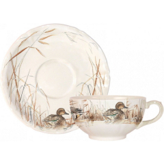 Набор чашек кофейных с блюдцами Sologne 300 мл, 4 предмета