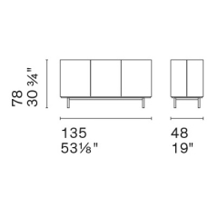 Комод Calligaris Lake CS6076