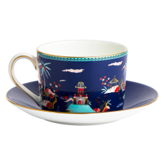 Чашка чайная с блюдцем Blue Pagoda 150 мл