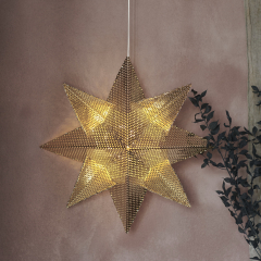 Фигурка "Звезда" 35 см, цвет золото