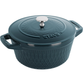 Кокот круглый La Cocotte 24 см / 4,25 л, цвет морская волна