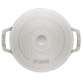 Кокот круглый La Cocotte 24 см / 4,25 л, цвет белый трюфель