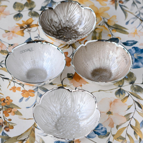 Чаша "Тюльпан" 16 см, цвет перламутр