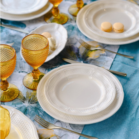 Набор тарелок салатных Pont aux choux blanc 23,2 см, 4 шт