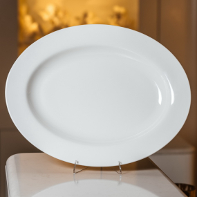 Блюдо сервировочное овальное Classic 35,5х28 см