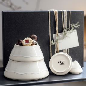 Емкость для печенья в форме ели Winter Glow 23 см