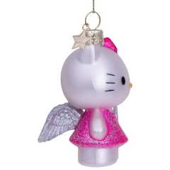 Елочная игрушка "Hello Kitty с волшебной палочкой" 9 см