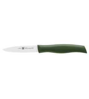 Нож для чистки овощей Zwilling Twin Grip 10 cм, зеленый