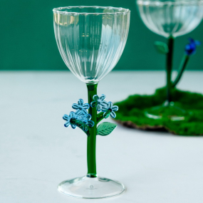 Бокал "Голубой цветок" Botanica 280 мл