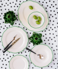 Тарелка салатная Petalo Verde 20,9 см