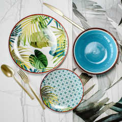 Набор посуды на 6 персон Metropolis Jungle, 18 предметов