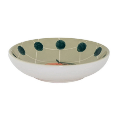 Салатник "Апельсин" Quadri Verde 14 см