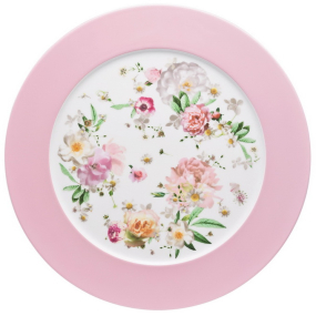 Блюдо сервировочное Maria Pink Rose 33 см