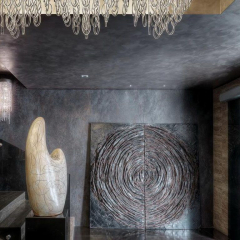 Керамогранит Laminam Oxide 100х300, Nero, 3,5 мм