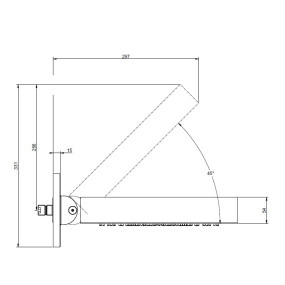 Лейка для душа Gessi Origini 66150.726, брашированная теплая бронза PVD