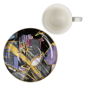 Чашка для эспрессо с блюдцем Fire in the Belly 100 мл