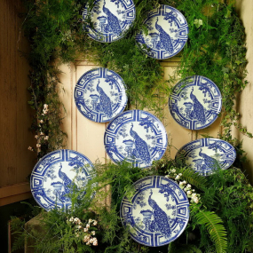 Блюдо сервировочное The Meaning 39,6 см, синее