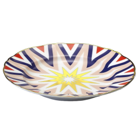 Тарелка салатная Abracadabra 20,5 см, молния