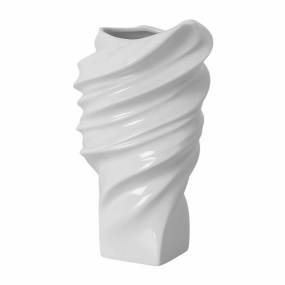 Ваза Squall 14 см, белая