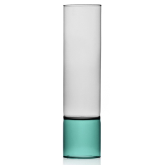 Ваза Bamboo Groove 37 см, цвет зеленый/дым