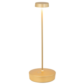 Лампа настольная Zafferano Swap 29 см, цвет золото