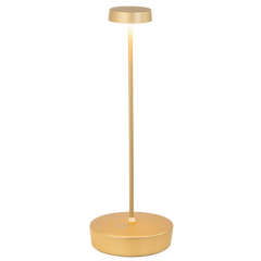 Лампа настольная Zafferano Swap 29 см, цвет золото