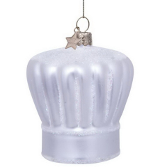 Елочная игрушка "Колпак шеф-повара" 7 см