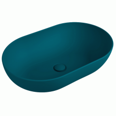 Раковина накладная Flaminia App 62х40 AP62APET, Petrolio