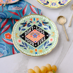 Блюдце "Don’t Lose your Fire" 16,5 см