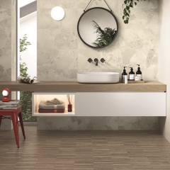 Керамогранит Imola Crew Honey 20х120 N, Beige Scuro, 10 мм