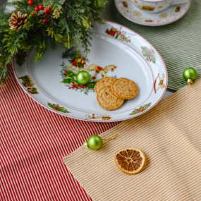 Салфетка под тарелку Franja 35х50 см, зеленая