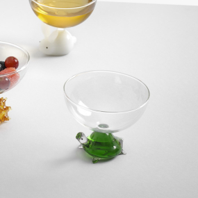 Пиала на ножке "Зеленая черепаха" Animal Farm 250 мл