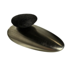 Смеситель для раковины Gessi Equilibrio, никель матовый/венге
