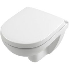 Унитаз подвесной Villeroy & Boch O.Novo 5688HR01, с сиденьем