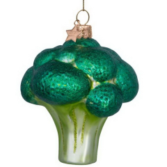 Елочная игрушка "Брокколи" 10 см