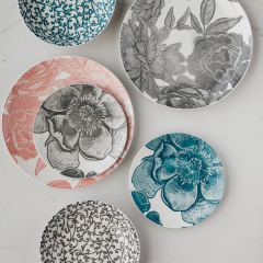 Набор посуды на 6 персон Moon Peonia, 18 предметов