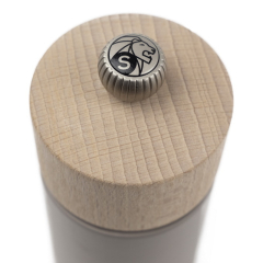 Мельница для соли Boreal 12 см, серая