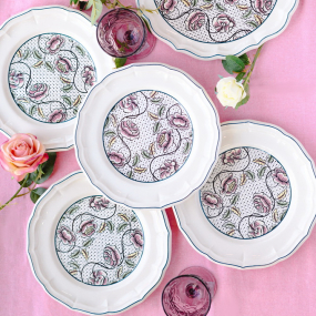 Набор тарелок столовых Dominote 26 см, 4 шт