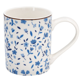 Кружка Cottage 330 мл, декор цветы