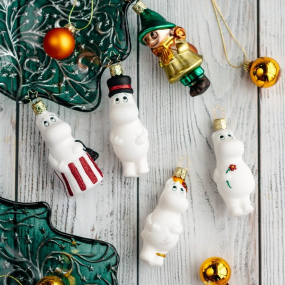 Игрушка на елку "Муми-папа" 9,5 см