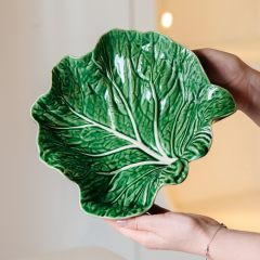 Блюдо "Вогнутый листок" 26х25х8,5 см