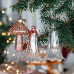 Игрушка на елку "Гриб" 10 см