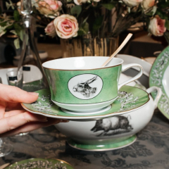 Чашка чайная с блюдцем Casadalba 228 мл