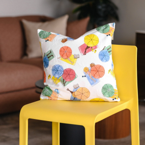 Чехол для подушки декоративной Umbrella 40х40 см