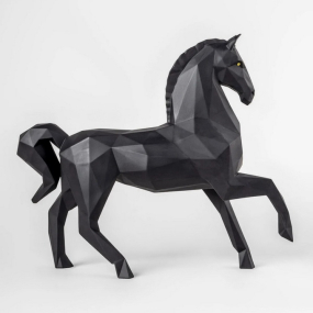 Статуэтка "Лошадь оригами" 41х50х14 см