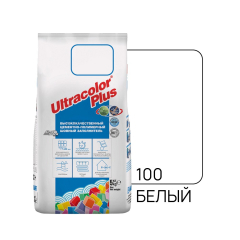 Фуга цементная Mapei UltraColor Plus N100, белая, 5 кг